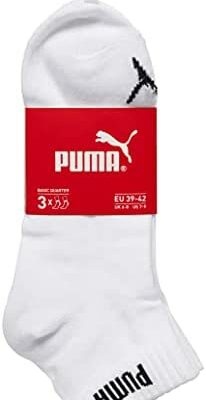 Lot de 3 paires de chaussettes basses PUMA Quarter