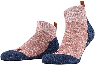 FALKE Lodge Homepad M Hp Chaussettes pour homme, bleu et rouge, tailles 41-42 EU