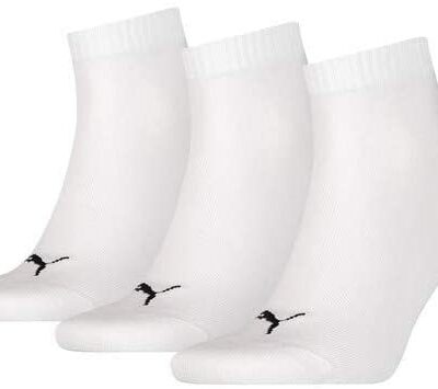 PUMA Chaussettes de sport unisexes (paquet de 3)