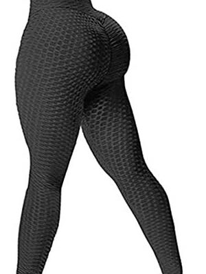 Cooly Legging Pantalon de survêtement pour femme, legging de compression anti-cellulite, jegging Slim Fit taille Hip Lifter Stretch Pantalon Body Yoga Fitness Gym