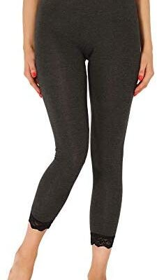 Merry Style Legging en dentelle 7/8 Sportswear pour femme MS10-342