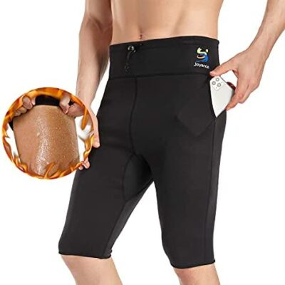 Shorts de sport pour hommes, pantalons courts de sport, veste amincissante à ventre plat, vêtements de course, bermuda SCR-5500 pour sauna et perte de poids, musculation, jogging