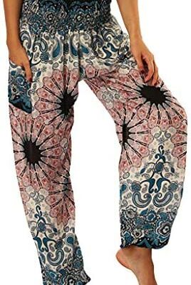 Susenstone pantalons de Yoga pour femmes taille haute Sexy lâche pas cher mode Leggings décontracté élégant Chic élégant Boho pantalon