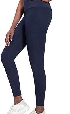 BALEAF Legging thermique doublé en polaire épaissie pour femme, résistant à l'eau, taille haute, isolé avec poches