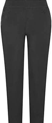 Kenndindza Pantalon thermique doublé opaque pour femme avec intérieur en polaire