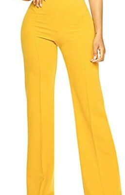 Pantalon fluide pour femme taille élastique - Pantalon de golf pour femme pas cher Mode Pantalon pour femme Taille élastique Pantalon décontracté Pantalon de sport respirant Femme Cadeaux