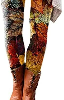 Dasongff Legging en polaire pour femme chaud hiver pantalon slim doublé polaire thermique pantalon taille haute rembourré velours laine botte pantalon motif imprimé ethnique