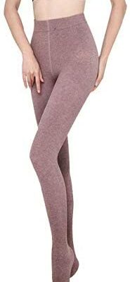 Yulaixuan Body en coton opaque pour femme Doublure en polaire Collants Polaire Épaississement Collants Pantalon thermique Leggings en polaire