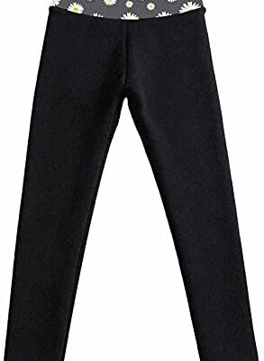 Automne et hiver femmes marguerite épaissie leggings en cachemire taille haute pantalon thermique serré