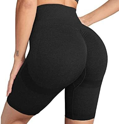 TOMEEK short de yoga d'été leggings courts pour femmes leggings de yoga pour femmes short de sport pêche sexy pantalon de yoga taille haute fitness