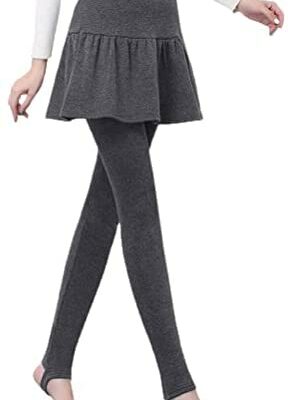 Tomwell Leggings femmes chaud Skinny polaire pantalons robes de sport taille haute pantalons décontractés Stretch Leggings