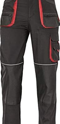 Des-Emerton - Pantalon de travail pour homme - Pantalon de sécurité pour homme avec poches cargo - Coupe ajustée