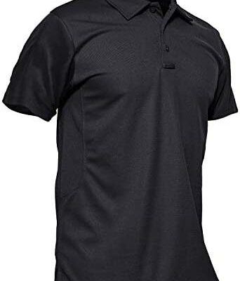 KEFITEVD Polo à séchage rapide pour homme T-shirt de golf léger d'été à manches courtes