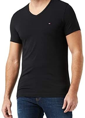 Tommy Hilfiger Core Stretch T-shirt à col en V pour homme