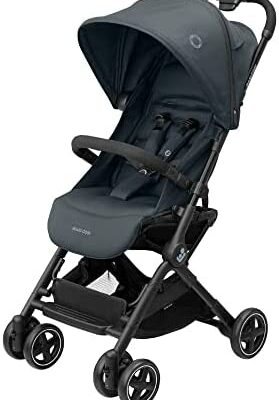 Maxi-Cosi Lara 2, poussette ultra compacte, facile à plier, compatible cosis, de la naissance à 4 ans (0-22kg), basic graphite