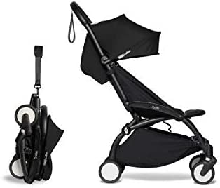 Poussette Babyzen YOYO2 et repose-pieds noir 6+