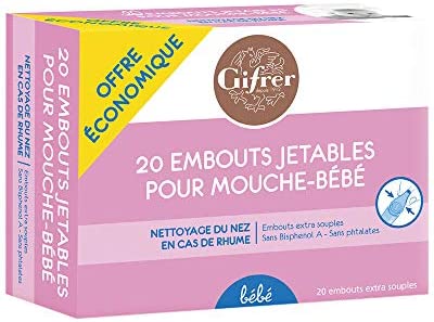 Gifrer 20 Patch Nasal Bébé Jetable