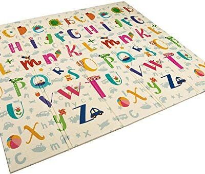 Tapis bébé pliant 2 côtés 180cm x 160cm (Modèle 2)