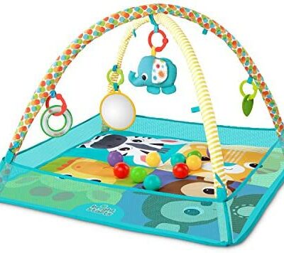 Bright Starts - Tapis de jeu amusant pour piscine à balles tout-en-un