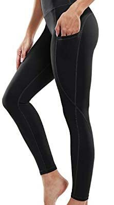 G4Free Leggings de sport pour femme Leggings et leggings taille haute Pantalon de yoga de sport avec poches Anti-cellulite Compression Slim Leggings Butt Lift Stretch Fitness Leggings