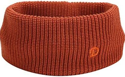 Bandeau tricoté pour hommes et femmes Bandeau anti-transpiration lettre D pour la course Absorbeur de sueur Bandeau de sport réglable Orange Taille unique