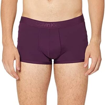 Calvin Klein Boxer taille basse pour homme, Cheshire Purple, S