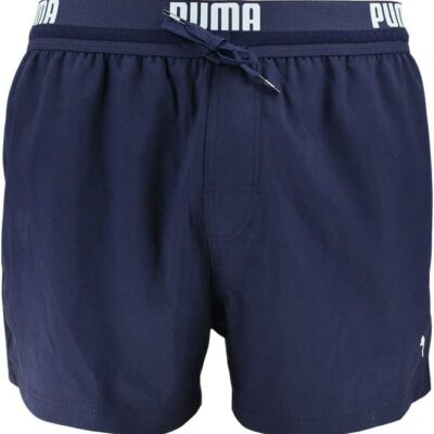 PUMA Logo Short de bain court pour homme Short de surf pour homme