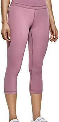 CRZ YOGA Pantalon de survêtement taille haute avec poches pour femme 53 cm