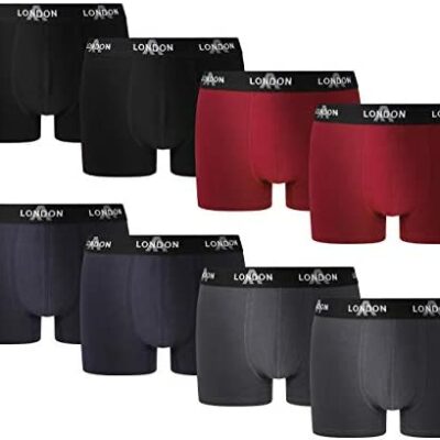 FM London - Lot de 8 boxers pour homme