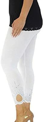 Legging de sport pour femme - Leggings opaques TIK Tok grande taille Leggings de course à pied pour femme avec poches