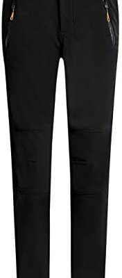 Camii Mia Pantalon polaire d'alpinisme pour femme Outdoor Imperméable et coupe-vent