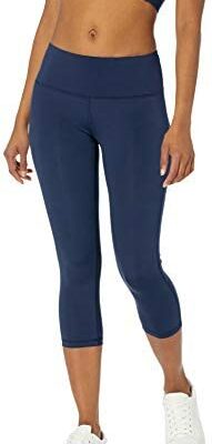 Amazon Essentials Legging capri taille mi-haute pour femme