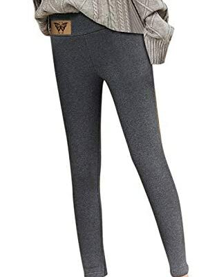 ADOSSAC pantalon chaud taille haute leggings en laine peluche épaisse automne et hiver leggings taille haute pour femmes papillon chat imprimé pantalon chaud pantalon slim