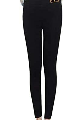 Legging en polaire pour femme Leggings en cachemire polaire coupe-vent épais pantalon automne long streetwear doublure en peluche stretch jogging jogging leggings dames décontracté