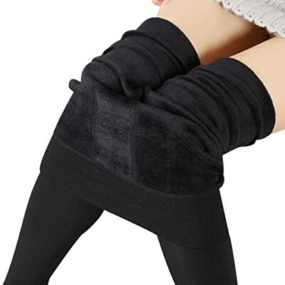 Leggings en coton thermique blanc pantalons d'hiver épaissi élastiques chauds leggings doublés en polaire pantalons pour femmes mini shorts en cuir sexy