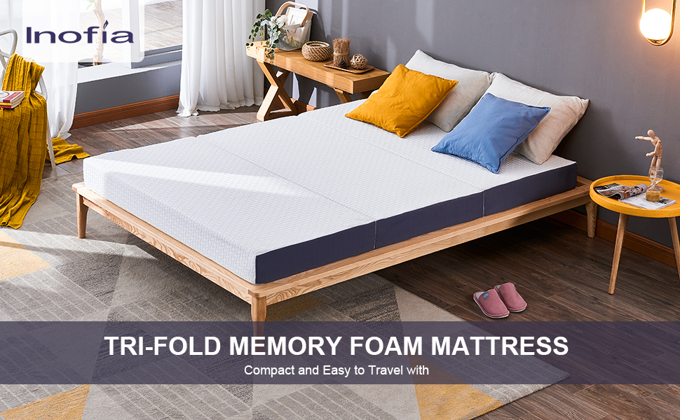 Matelas en mousse à mémoire de forme à 3 couches