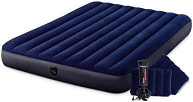 Intex 64765 Matelas pneumatique, multicolore, 152 x 203 cm