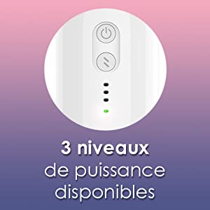 3 niveaux de puissance