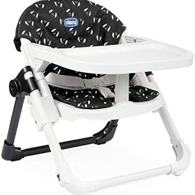 Chicco Chair Rehausseur pour Bébé Rehausseur Convertible en Chaise Enfant Evolution Portable et Ajustable avec Fermeture Compacte et Plateau Amovible - 6 Mois à 3 Ans (15kg) - Sweetdog