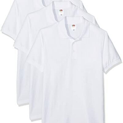 Polos Fruit of the Loom pour hommes (paquet de 3)