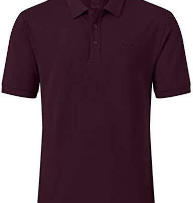 MoFiz Polo à manches courtes pour homme en coton de sport d'été respirant Tennis Golf Top