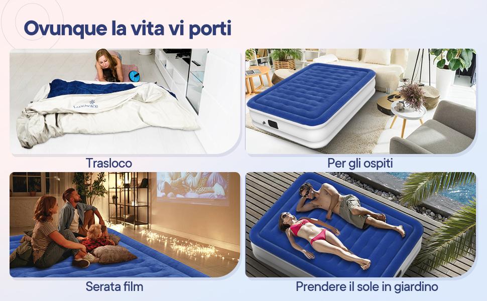 Matelas gonflable Luxchoice