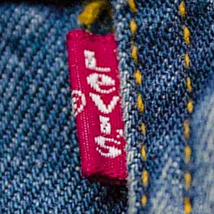 levis, levis, levis, étiquette rouge, étiquette, jeans, denim