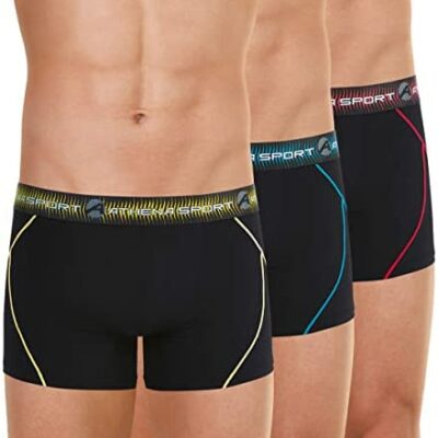 ATHENA - Lot de 3 boxers d'entraînement pour homme