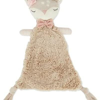 Bieco Beanie Deer | À partir de 0 m + environ 36 cm | Housse de berceau | Beanie Boys & Girls | Jouets en peluche pour bébés garçons |