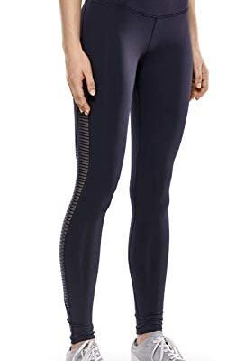 CRZ YOGA Legging de sport taille haute pour femme en tissu léger