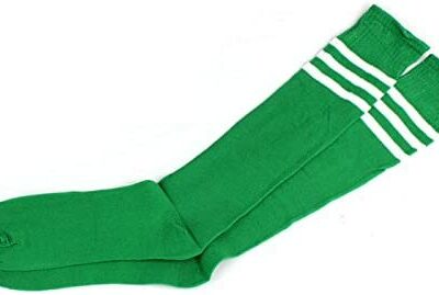 LAOSU Chaussettes hautes au-dessus du genou Chaussettes de football pour homme Cadeau de mode léger Une paire de chaussettes de cheville extensibles et respirantes Taille régulière