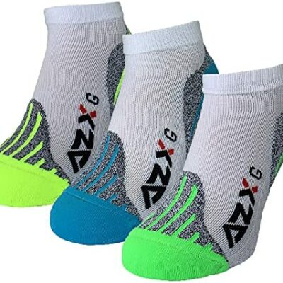 Chaussettes de sport AZX - Chaussettes Sprint/Cyclisme/Multisports - Lot de 3 - Concept Perfect Fit