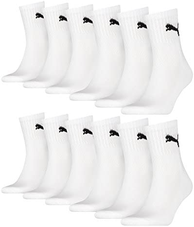 Puma 15 Double Pack Sports Chaussettes Courtes Tailles 35-49, Unisexe