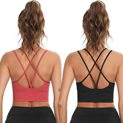 Soutien-gorge de yoga à lacets Enjoyoself